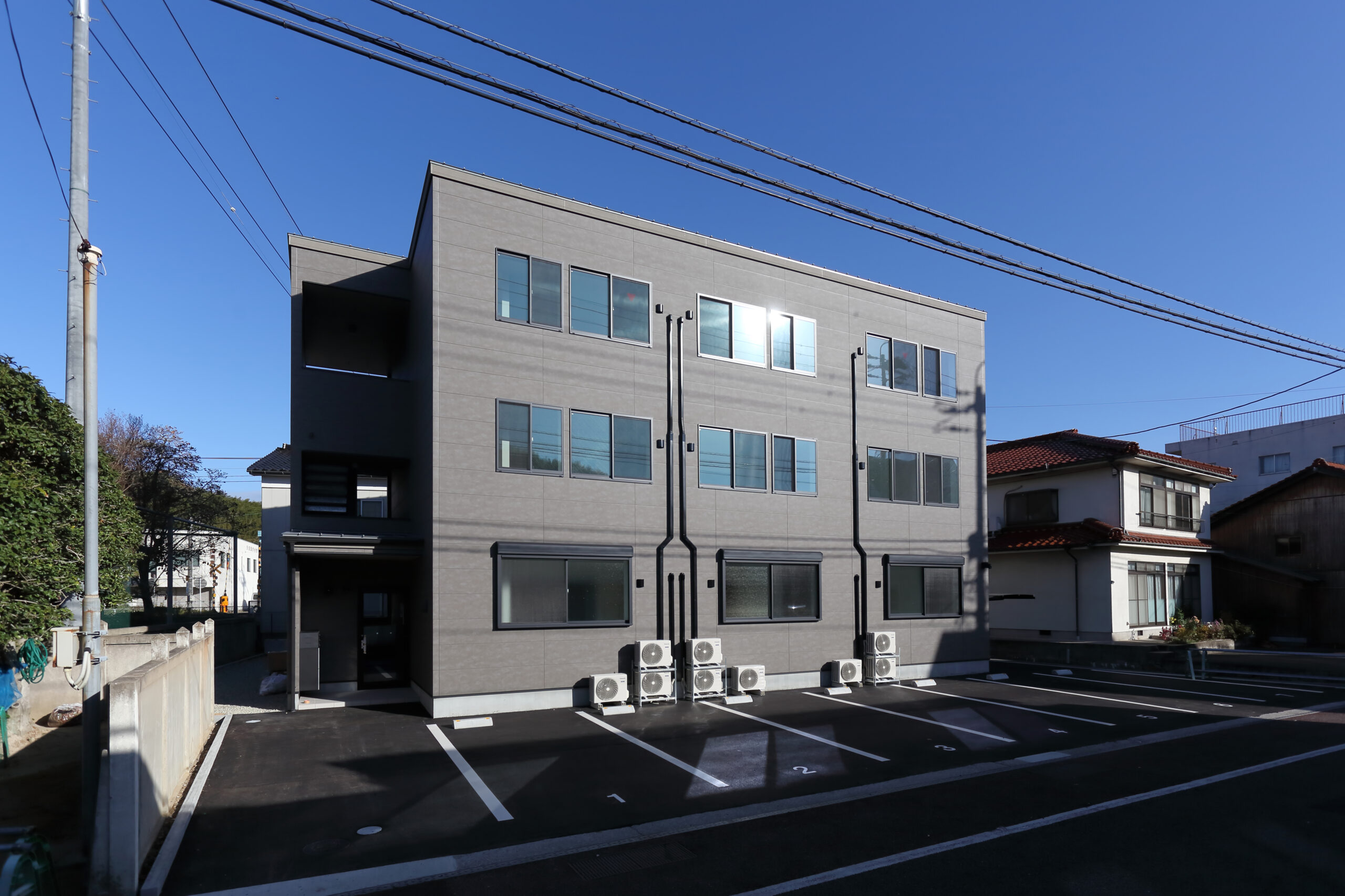 ヴェルファーレ朝日　アパート新築工事